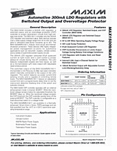 DataSheet MAX15011 pdf